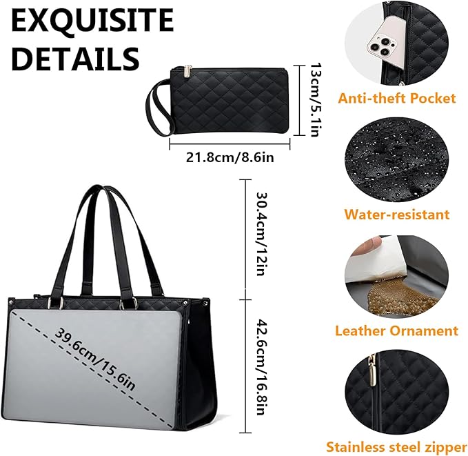 Insulated Lunch Bag - Leakproof with Compartments