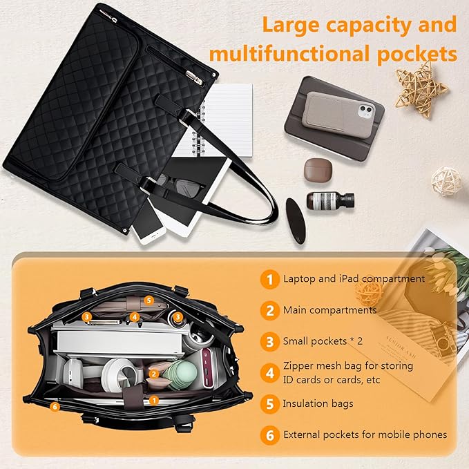 Insulated Lunch Bag - Leakproof with Compartments